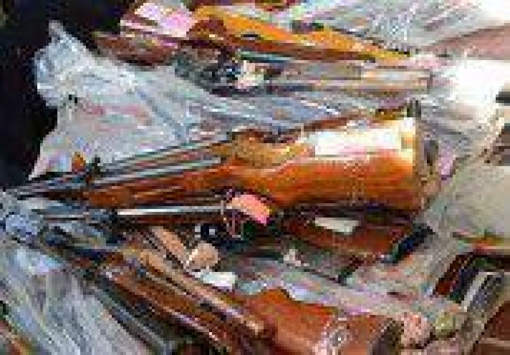Decomisan unas 70 armas de fuego al ao por delitos