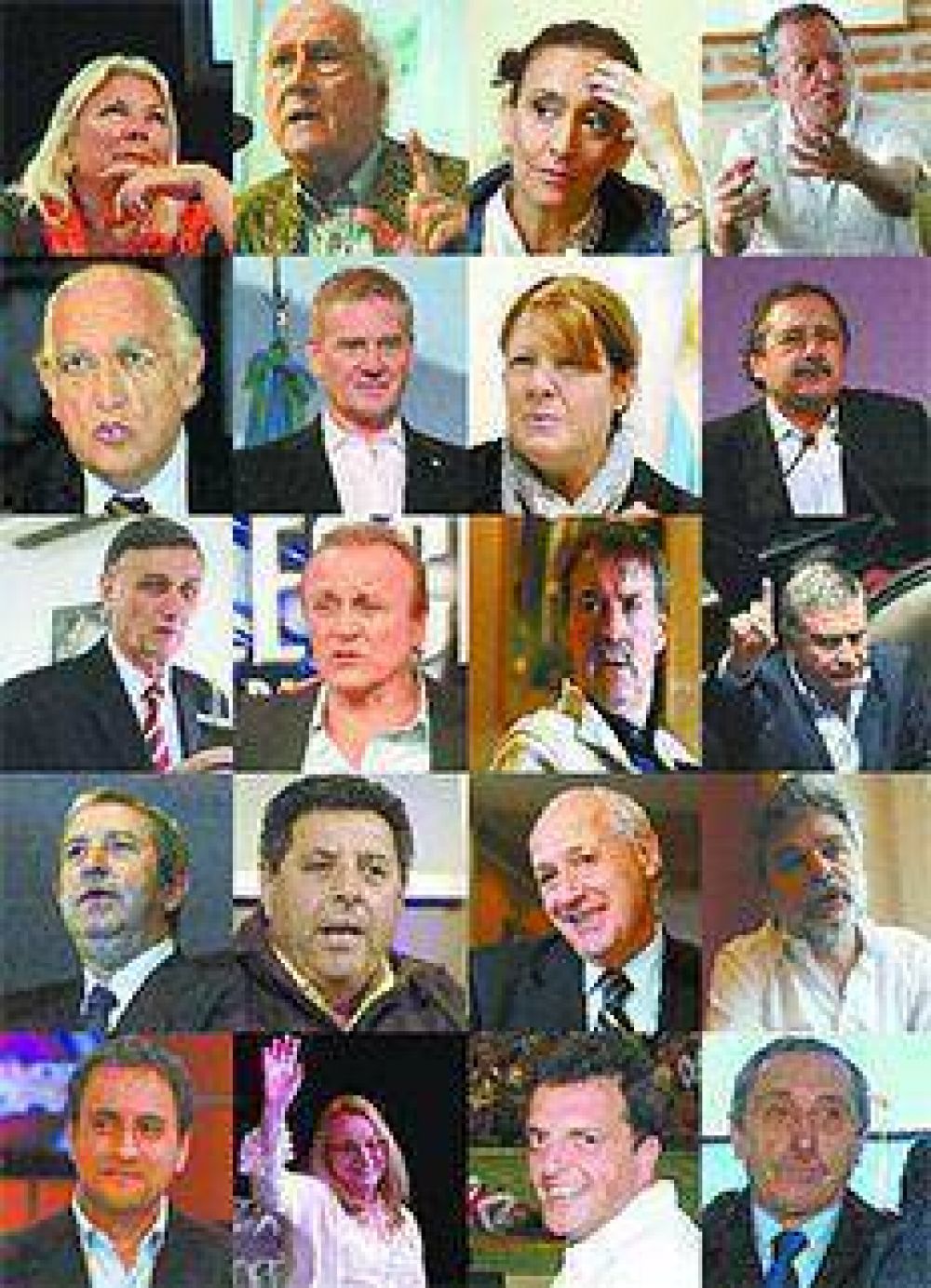 Las figuritas del lbum electoral