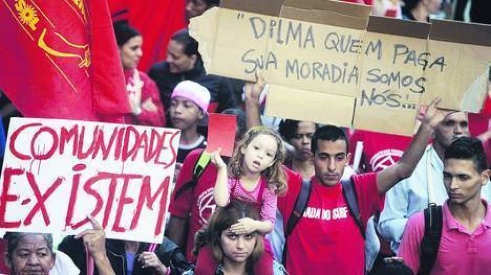 Se agrava la protesta social en Brasil por la suba del transporte