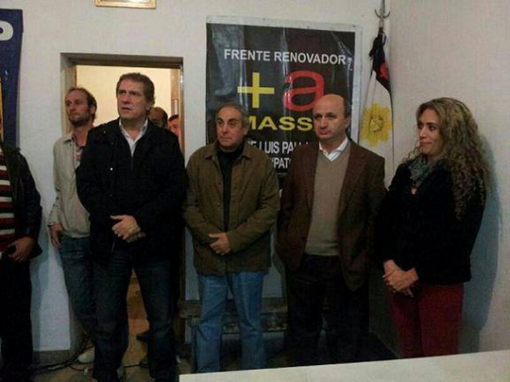 EL SENADOR PALLARES INAUGURO LOCAL PARTIDARIO DEL MAP EN LANUS