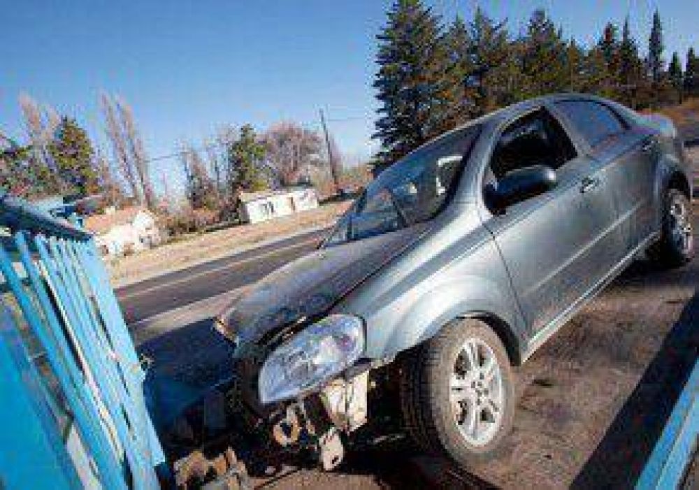 Diez heridos en violento choque en Ruta 151 