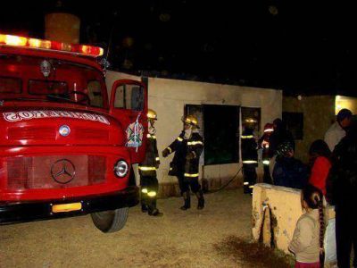 Se incendi� vivienda al norte de la ciudad