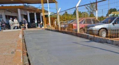 Avanzan las obras en la Terminal de �mnibus