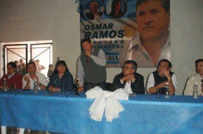 Osmar Ramos lanz� su candidatura a diputado provincial