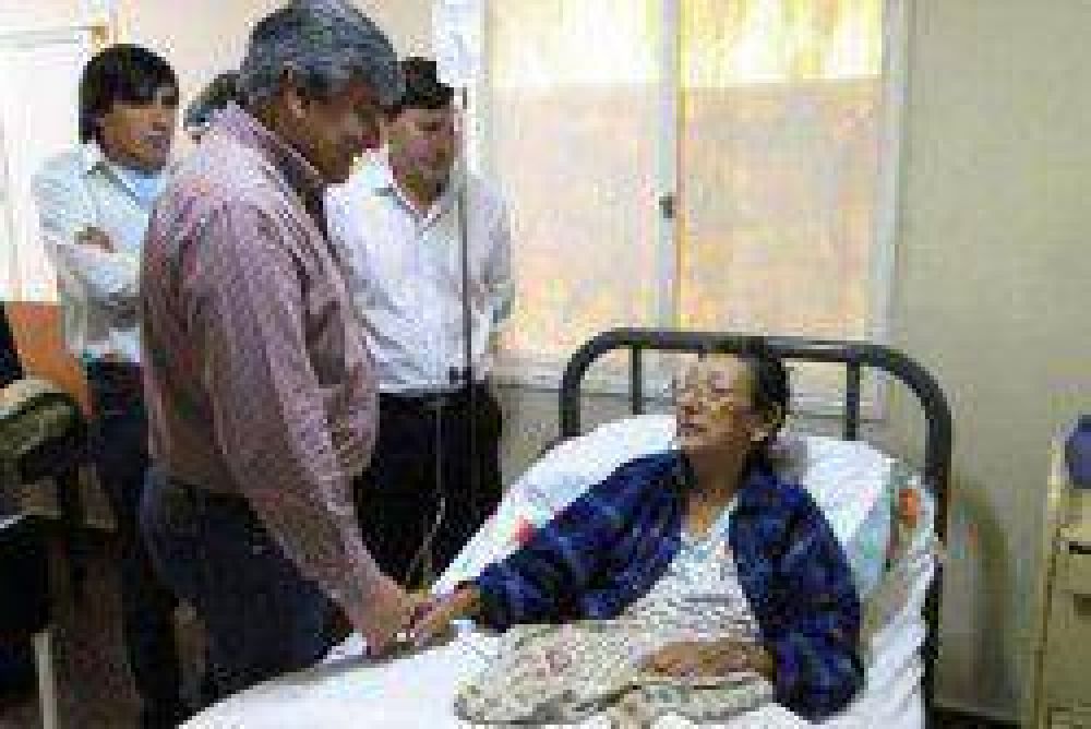 El ministro Morante recorri� servicios sanitarios del interior provincial