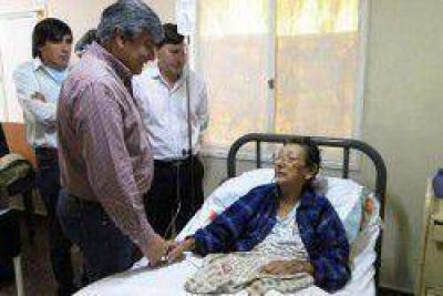 El ministro Morante recorri� servicios sanitarios del interior provincial