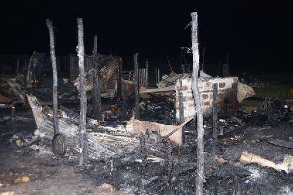 Un hombre muri� ayer durante un incendio ocurrido en una vivienda