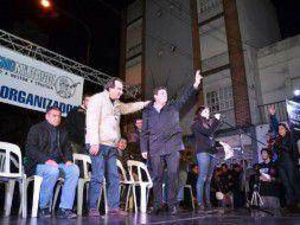 Mariotto convoc� a defender los 10 a�os del kirchnerismo y a construir "100 a�os de proyecto nacional"