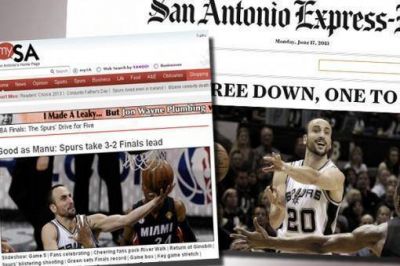 Gin�bili acapara las portadas de los medios y se lleva los elogios