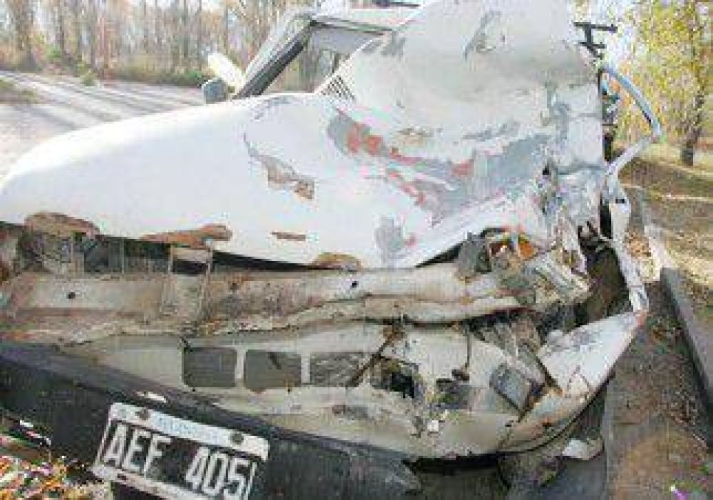 Provoc� un choque al esquivar otro en la Ruta 7 