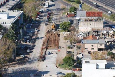 Trabajos para modernizar Avenida Fondo de la Legua en Mart�nez