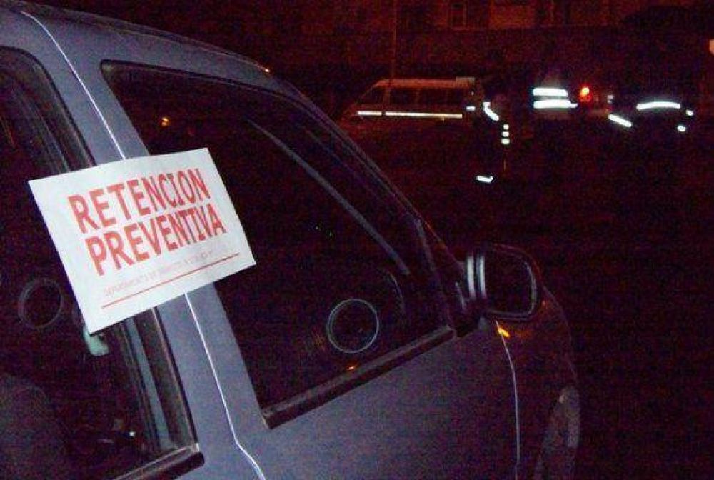  13 licencias retenidas por alcoholemia positiva