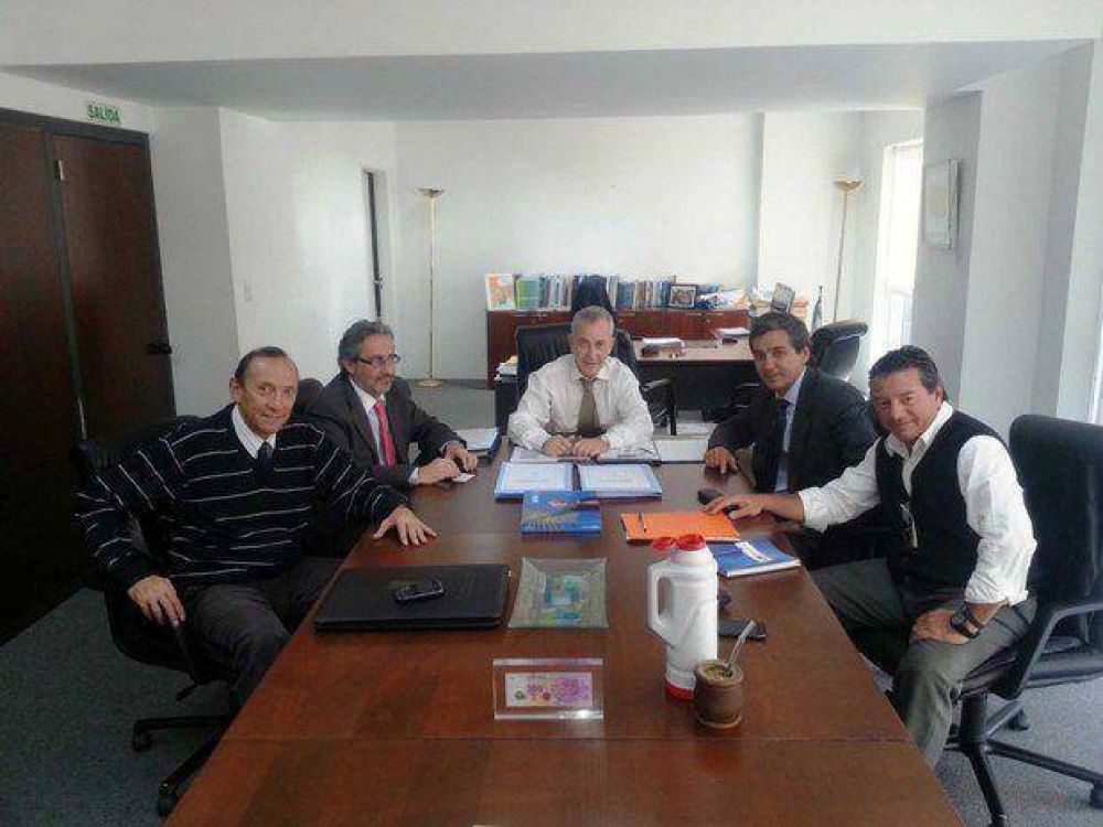Naci�n y Provincia analizaron avances en la obra p�blica