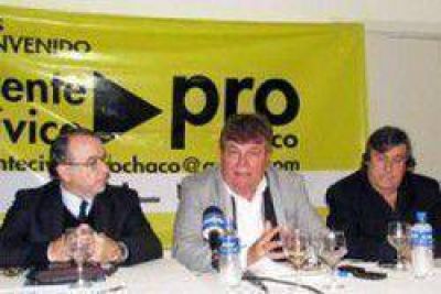 Presentaron el Frente C�vico Pro Chaco como alternativa al kirchnerismo
