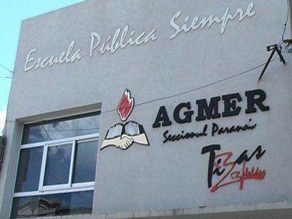 AGMER Paran� realiza asambleas de dos horas en las escuelas