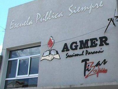 AGMER Paran� realiza asambleas de dos horas en las escuelas