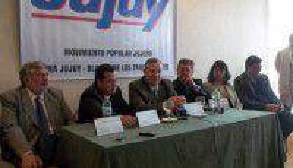 Presentaron oficialmente la conformaci�n del Frente Primero Jujuy