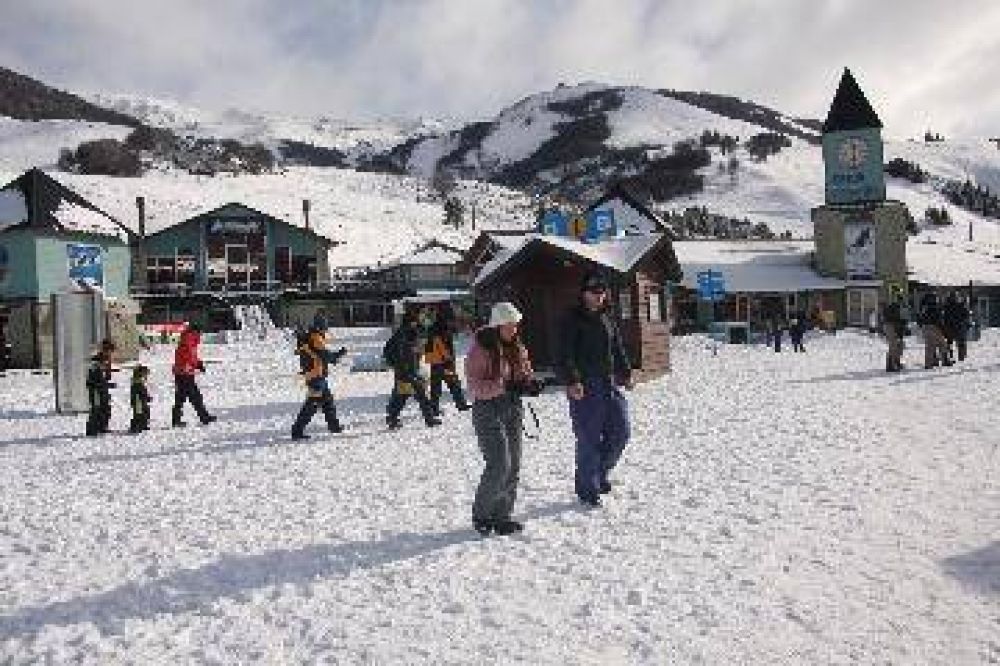 El Catedral se llen� de nieve y de turistas