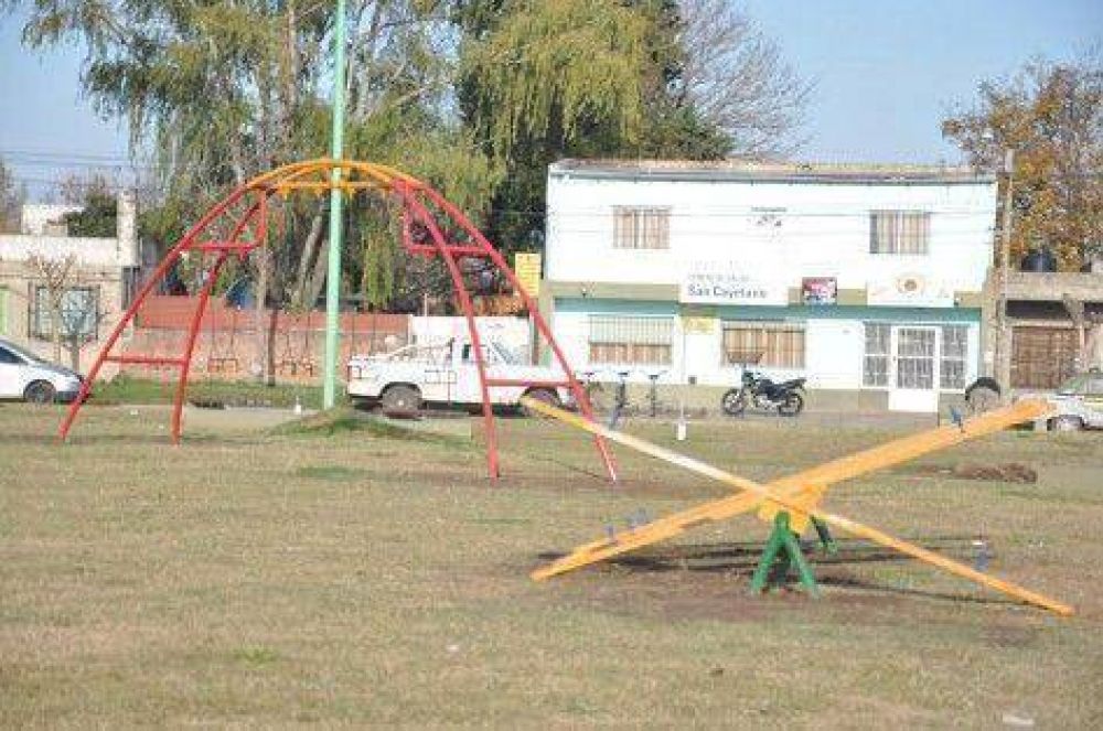 Finalizaron los trabajos en la plaza Quatordio del barrio San Cayetano