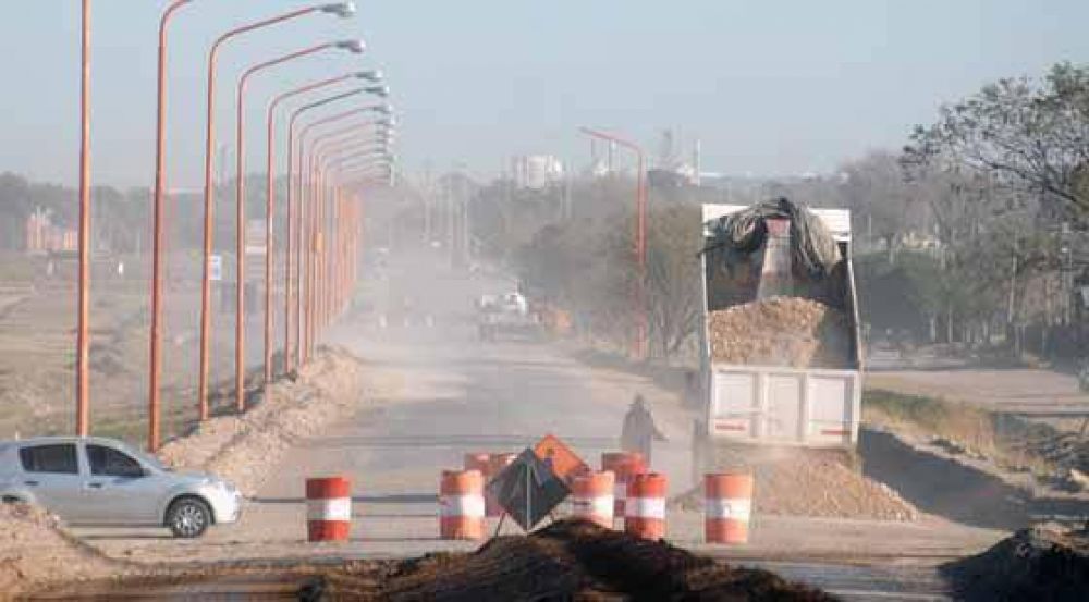 Avanza la repavimentaci�n en Juan Manuel de Rosas