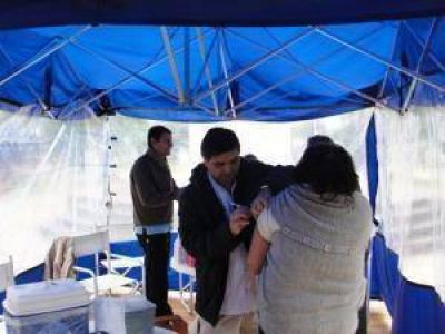 S�enz Pe�a: se inici� Campa�a de Vacunaci�n