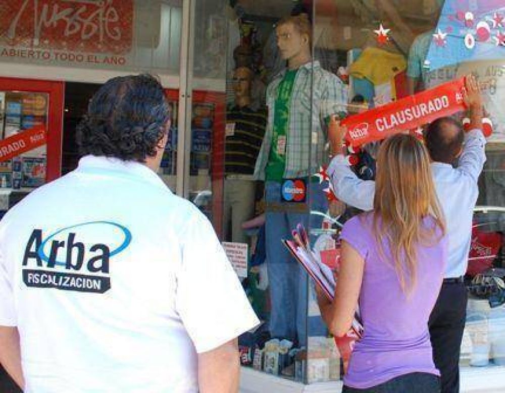 ARBA clausur� nueve comercios y detect� a casi 200 en infracci�n