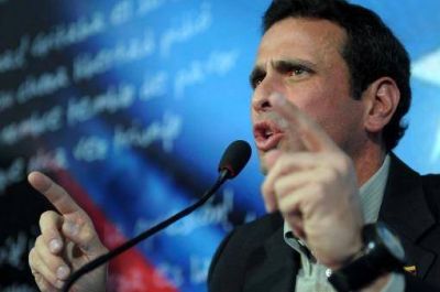 El opositor Capriles propone un cambio absoluto y dice que la muerte de Ch�vez cerr� un ciclo
