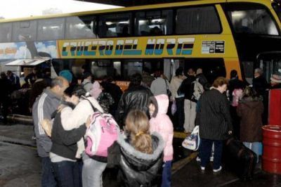 Se agregaron m�s de mil servicios de micros por el fin de semana largo
