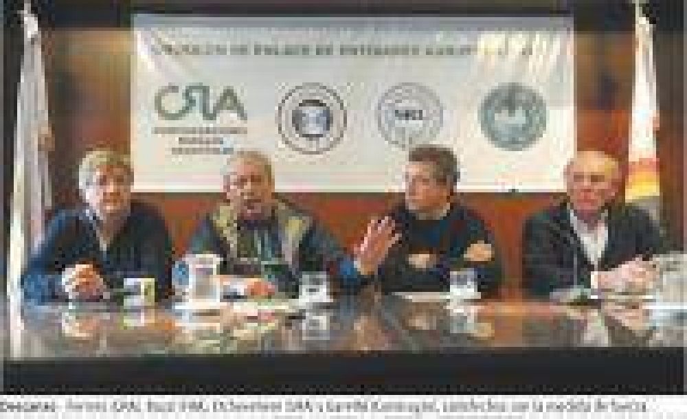La Mesa de Enlace celebr� como un �xito el fin del lockout