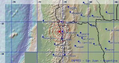 Sismo en Mendoza que se sinti� en San Juan