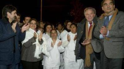 Corpacci inaugur� una planta de nuez y anunci� que licitar� tres nuevas escuelas industriales