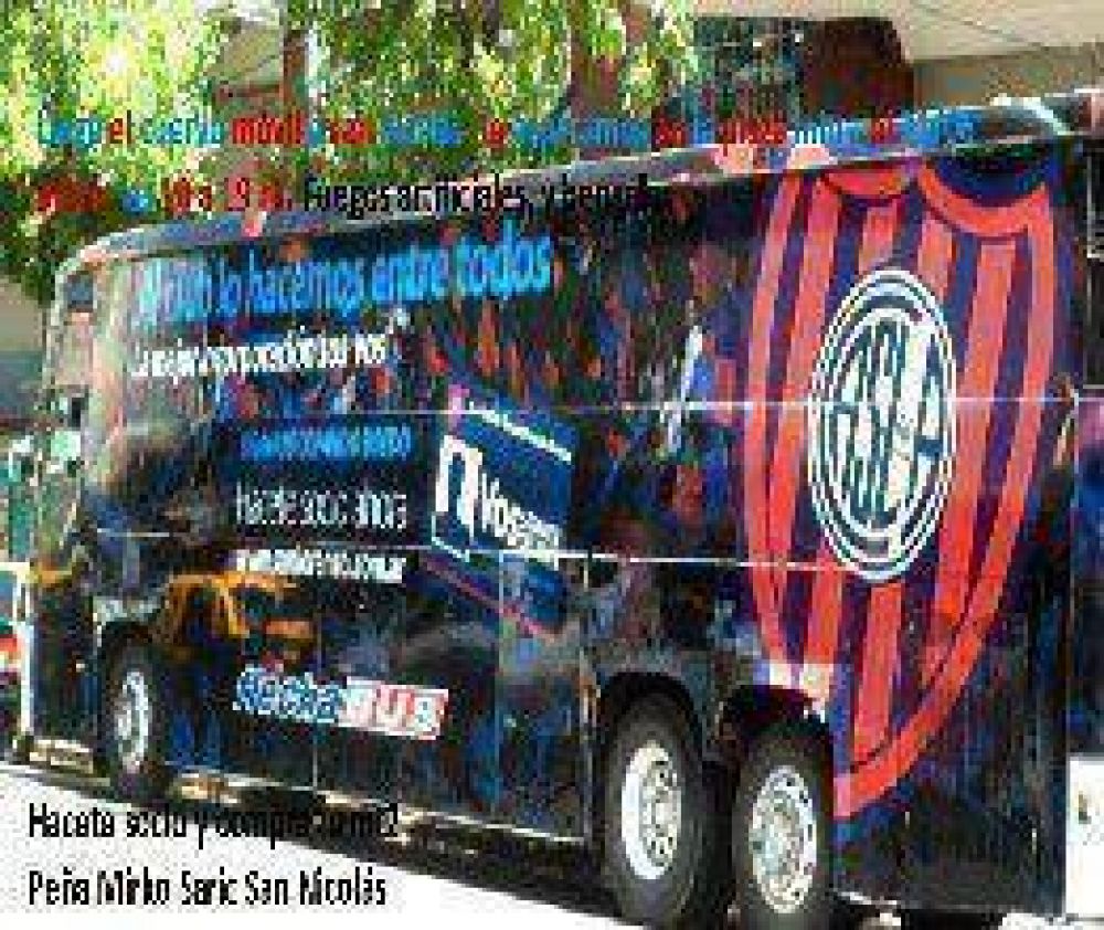 El �Cuervo M�vil� llega a San Nicol�s  