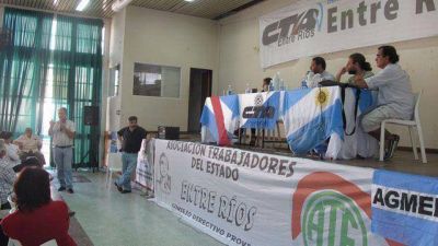 La CTA Entre R�os convoc� al plenario para julio 
