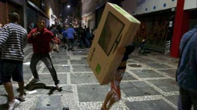 Las protestas no se detienen en Brasil: hay nuevos choques en San Pablo
