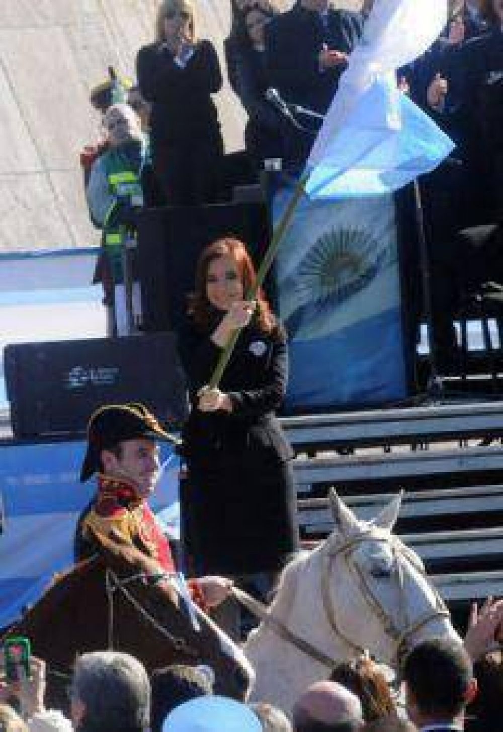 CFK: �Estoy dispuesta a aguantar lo que venga�