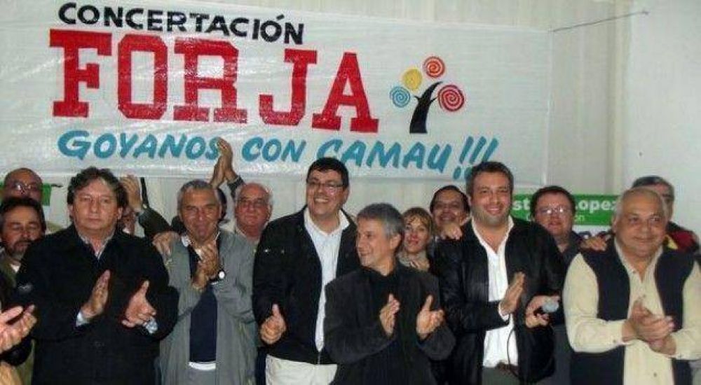 Ra�l Acosta estuvo en Goya apoyando a Camau
