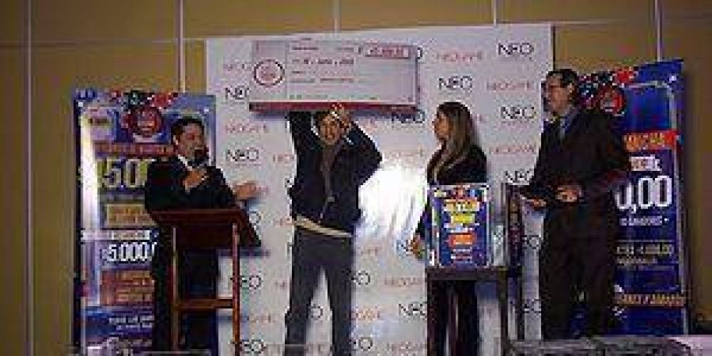 Juan Ramn Snchez gan $ 45.000 en el sorteo del Casino Neo Game