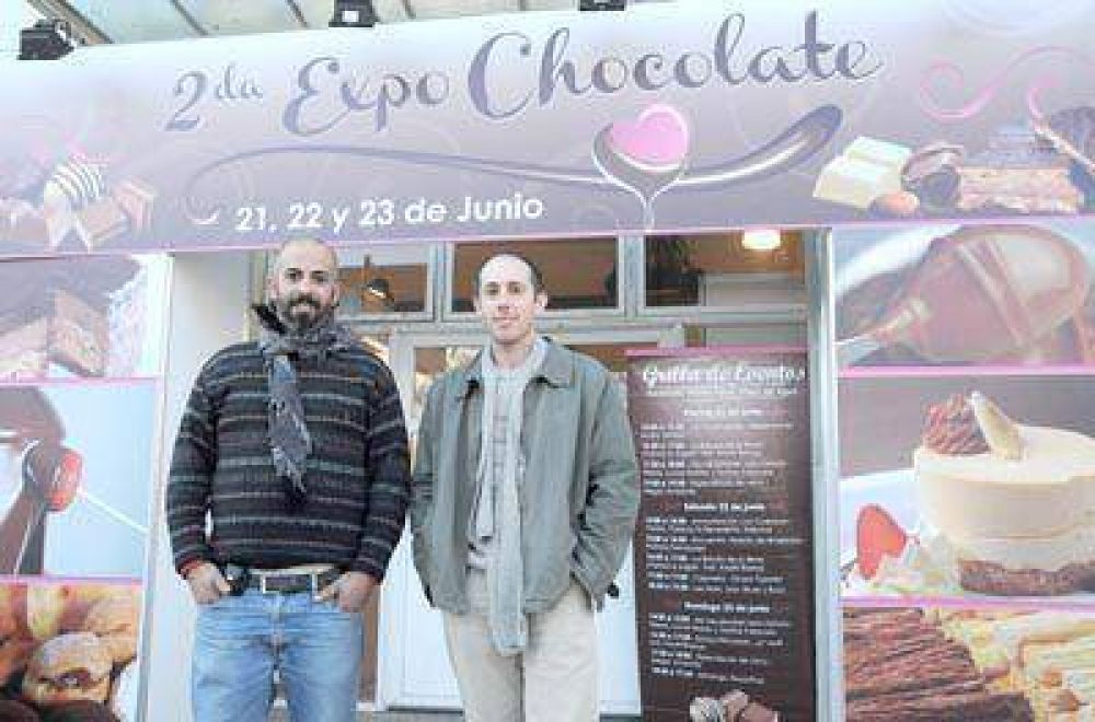 Expo Chocolate en la Plaza del Agua