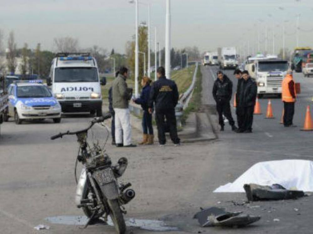 Los accidentes con motos aumentaron un 70 por ciento en Circunvalaci�n
