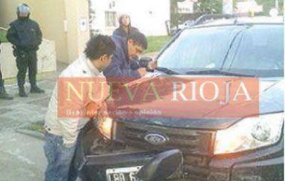 Preso por chocar y darse a la fuga