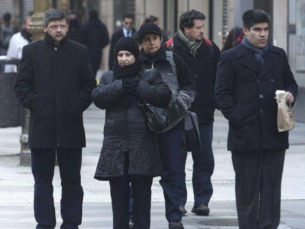 El invierno lleg� con temperaturas bajo cero