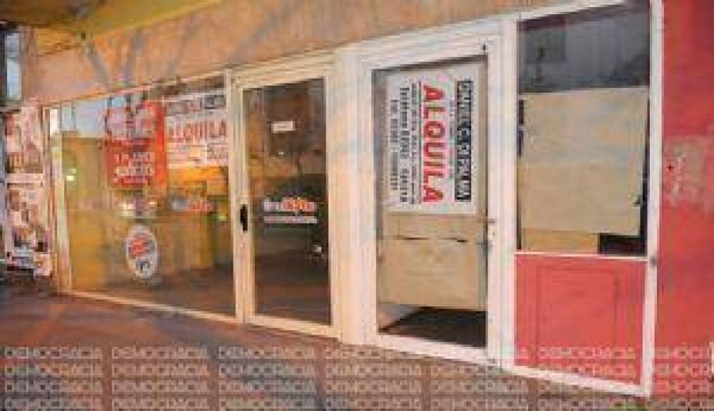 Se multiplica el cierre de comercios y aumenta la cantidad de locales vac�os