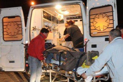 Dos lesionados tras accidente de tr�nsito