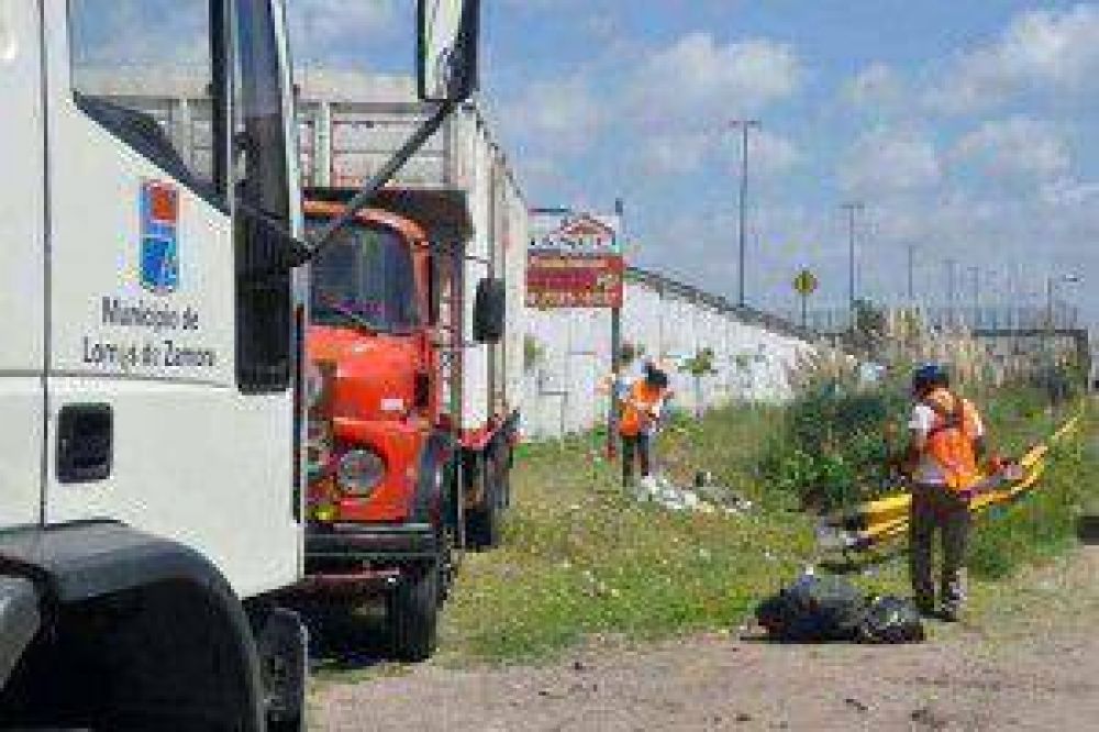 Operativo de limpieza por los feriados