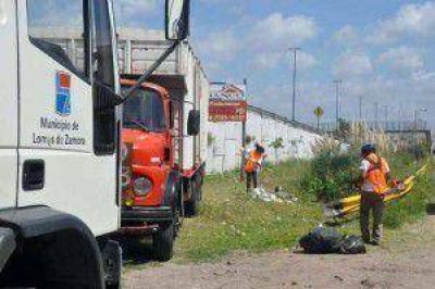 Operativo de limpieza por los feriados