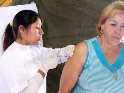 Contin�a la campa�a de vacunaci�n contra la gripe