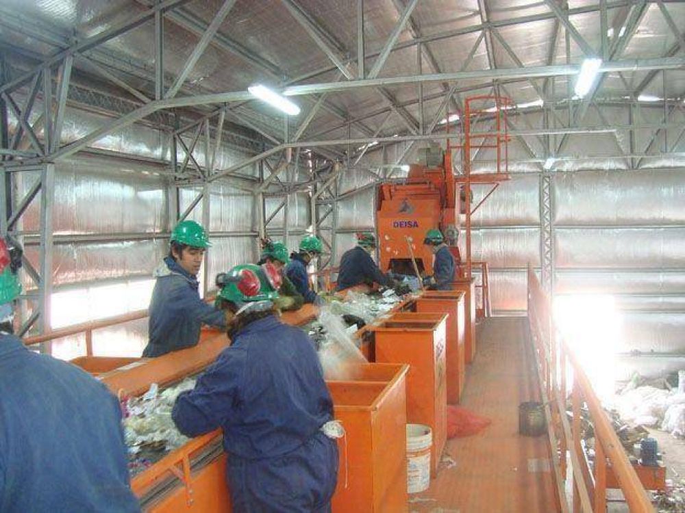 La basura que alimenta a 20 familias en General Alvear