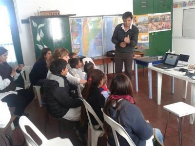 Comenzaron las capacitaciones en las escuelas sobre "Bol�var Verde"