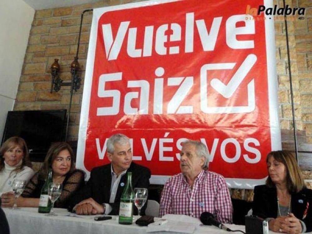 Saiz present� a sus candidatos y prometi� ser un senador "independiente"