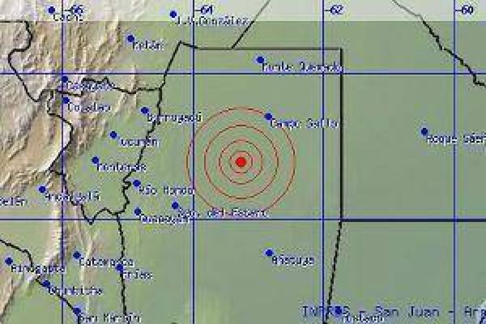 Un temblor de 5,2 sacudi� anoche a Santiago del Estero